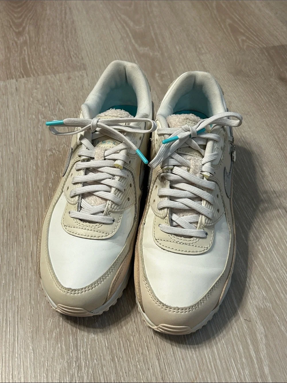 Nike Air Max 90 “Mama” Phantom Metallic Sneakers Size 9